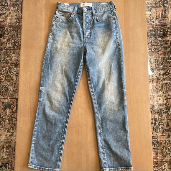 Denim Forum Arlo High Rise Straight Jeans - Picture 4 of 11